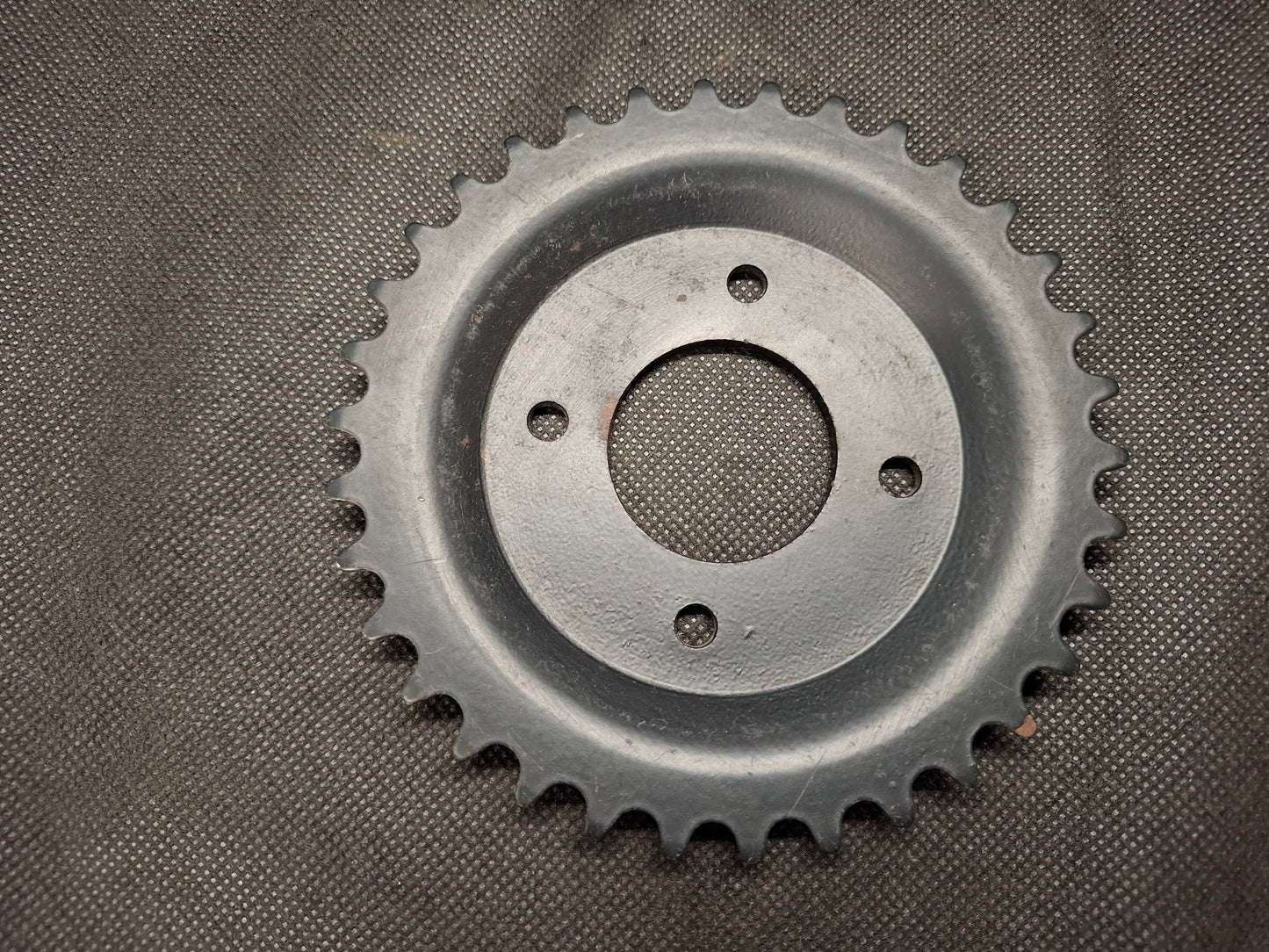 Corona posteriore nera per GARELLI VIP 34 denti