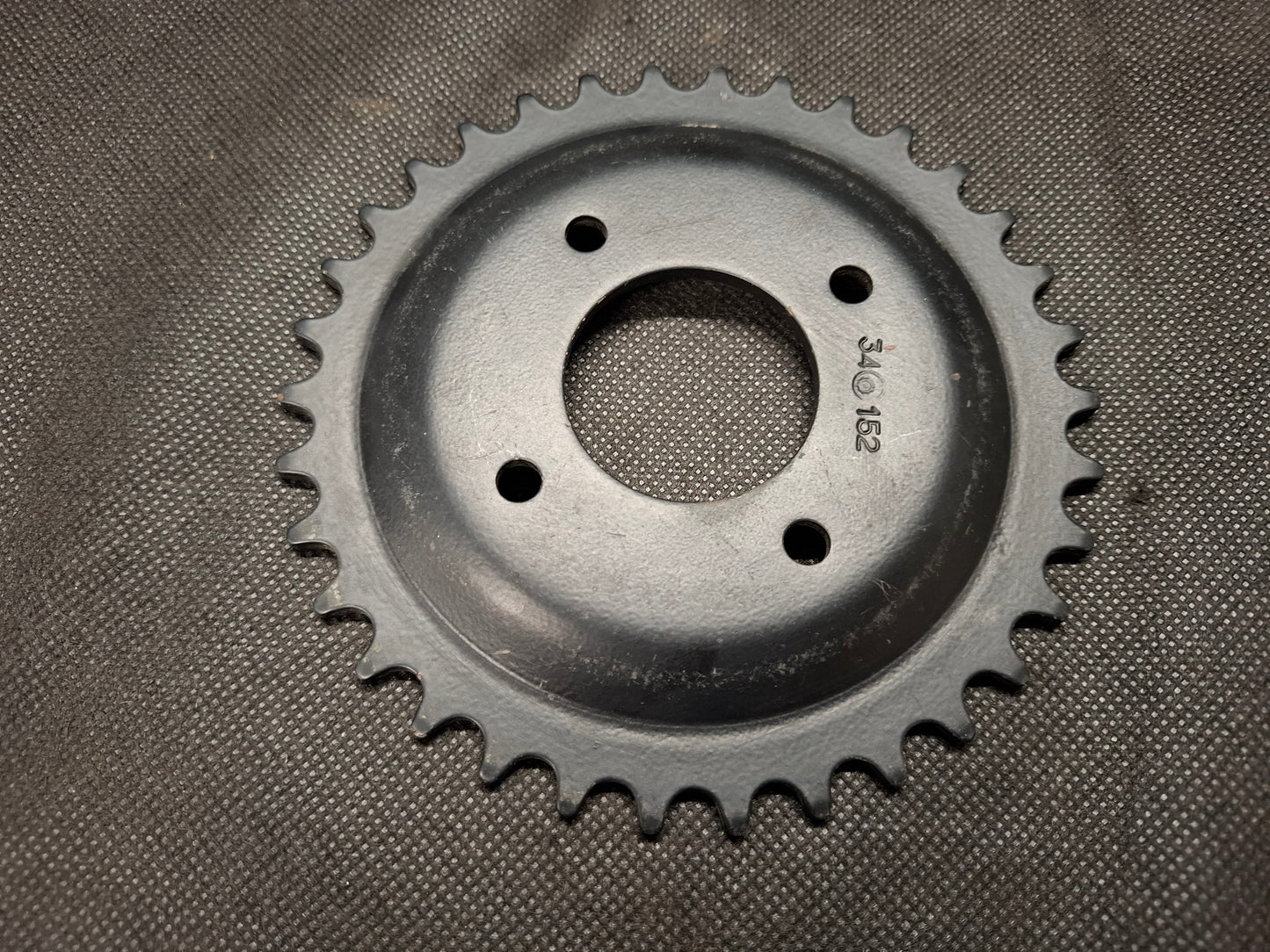 Corona posteriore nera per GARELLI VIP 34 denti