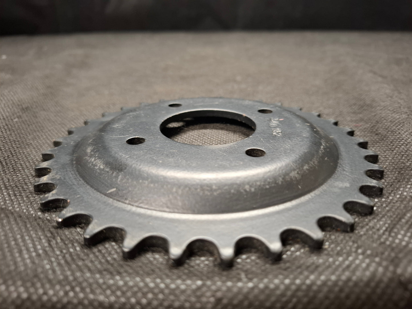 Corona posteriore nera per GARELLI VIP 34 denti