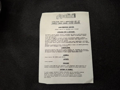 kit gruppo termico POLINI Ø47 a liquido per GARELLI URKA SUPERCICLONE SAHEL