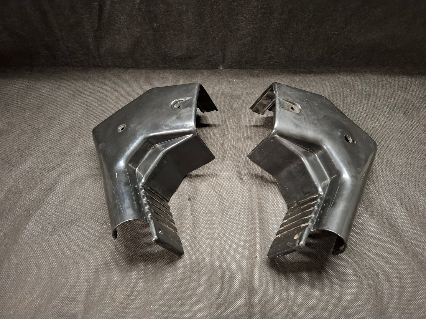 Mascherina portafaro anteriore per GARELLI TEAM (Nera)