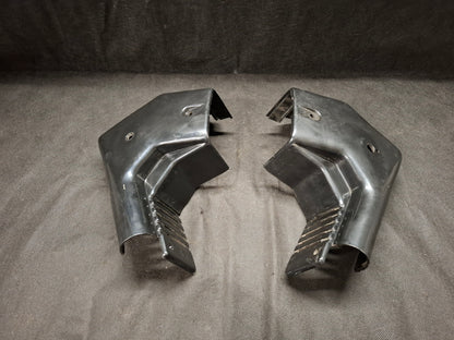 Mascherina portafaro anteriore per GARELLI TEAM (Nera)