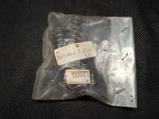 KIT 6 MOLLE FRIZIONE GARELLI VIP GULP 203.001.7.136 + ANELLO ELASTICO