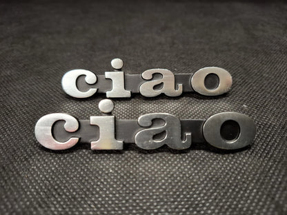 Coppia scritte bandine PIAGGIO CIAO